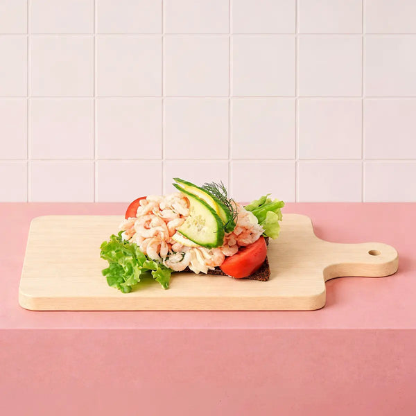 Räksmörgås på rågbröd